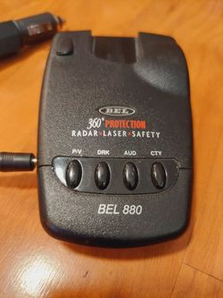 Bel 880 with 360 degrees Radar Detector