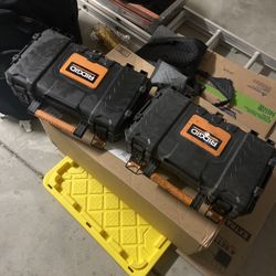 2 Ridgid Tool Boxes In Great Condition