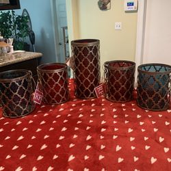 Moroccan Candle holders 