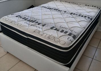 $199 Queen Pillow Top Mattress Only Brand New Free Delivery Same Day