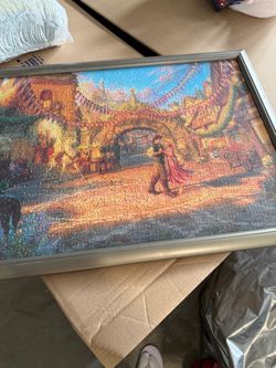 Framed puzzle