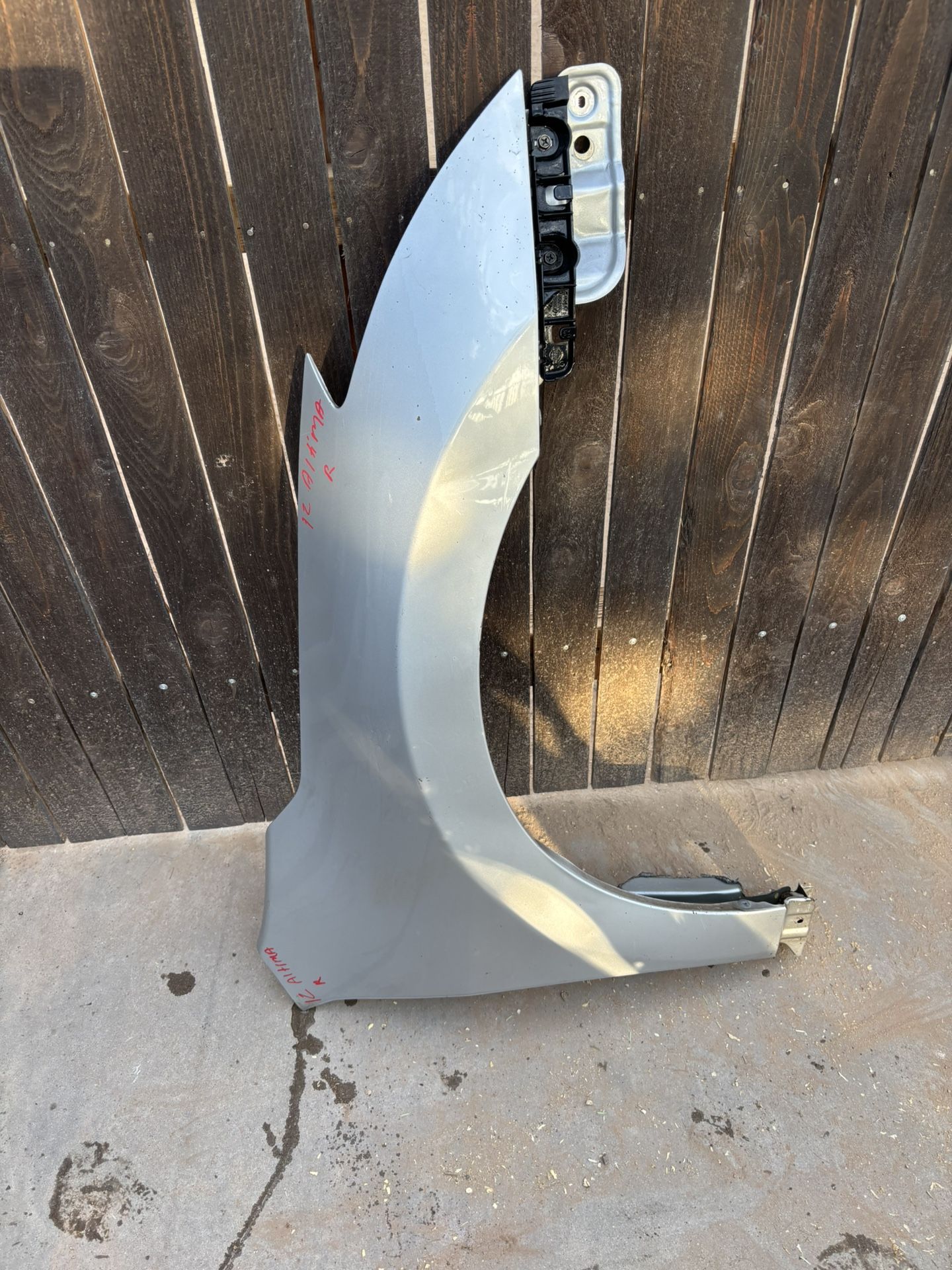 2012 Nissan Altima RH Fender