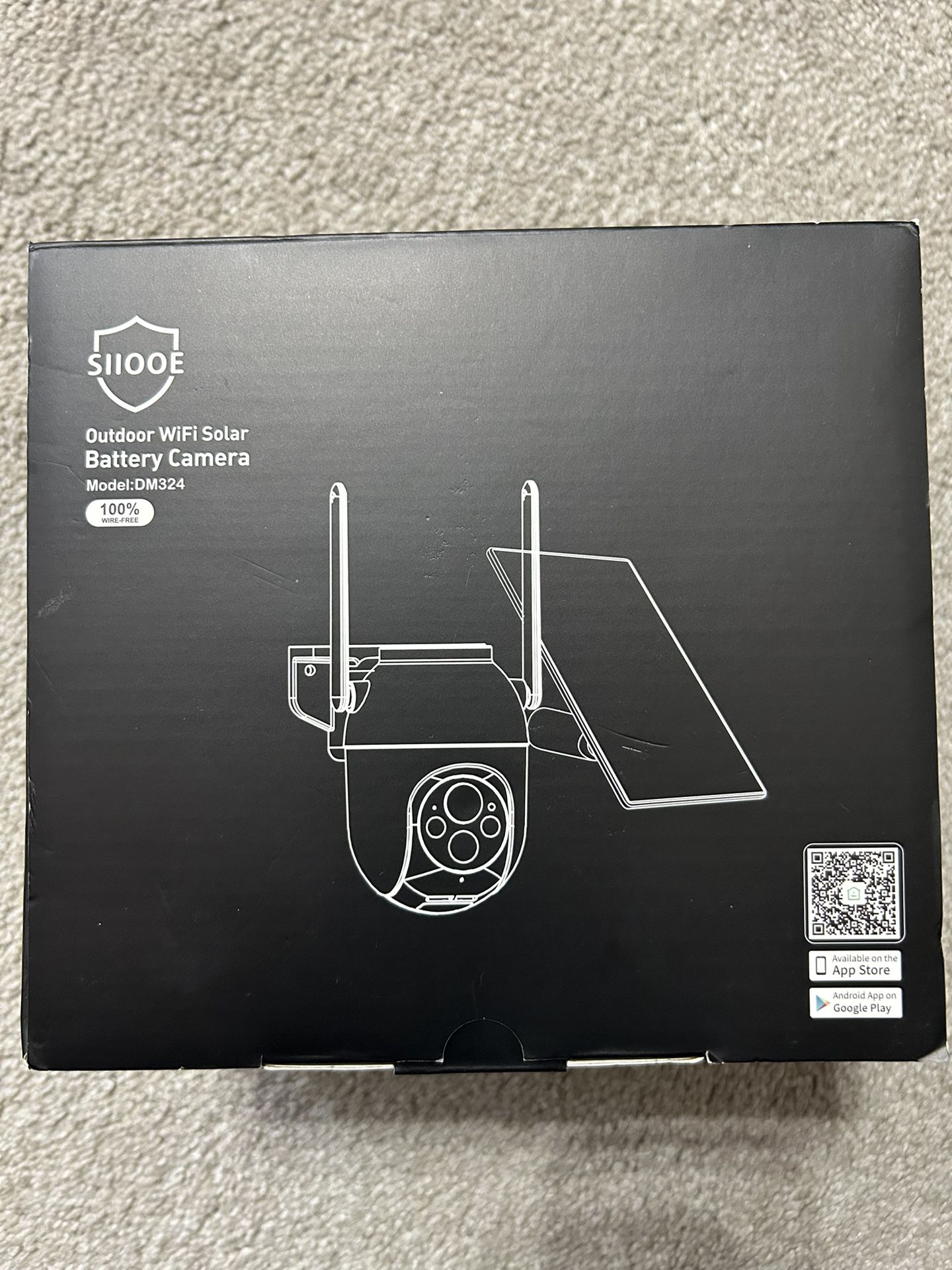 Brand New Outdoor WiFi Solar Battery Camera