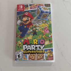Nintendo switch Mario party superstars