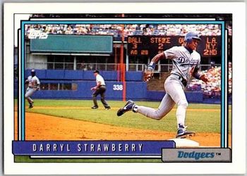 1992 Darryl Strawberry Topps