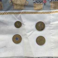 Old NYC Subway tokens