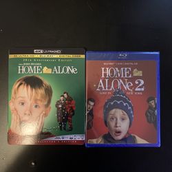 NEW! 4K Home Alone And Blu-Ray Home Alone 2