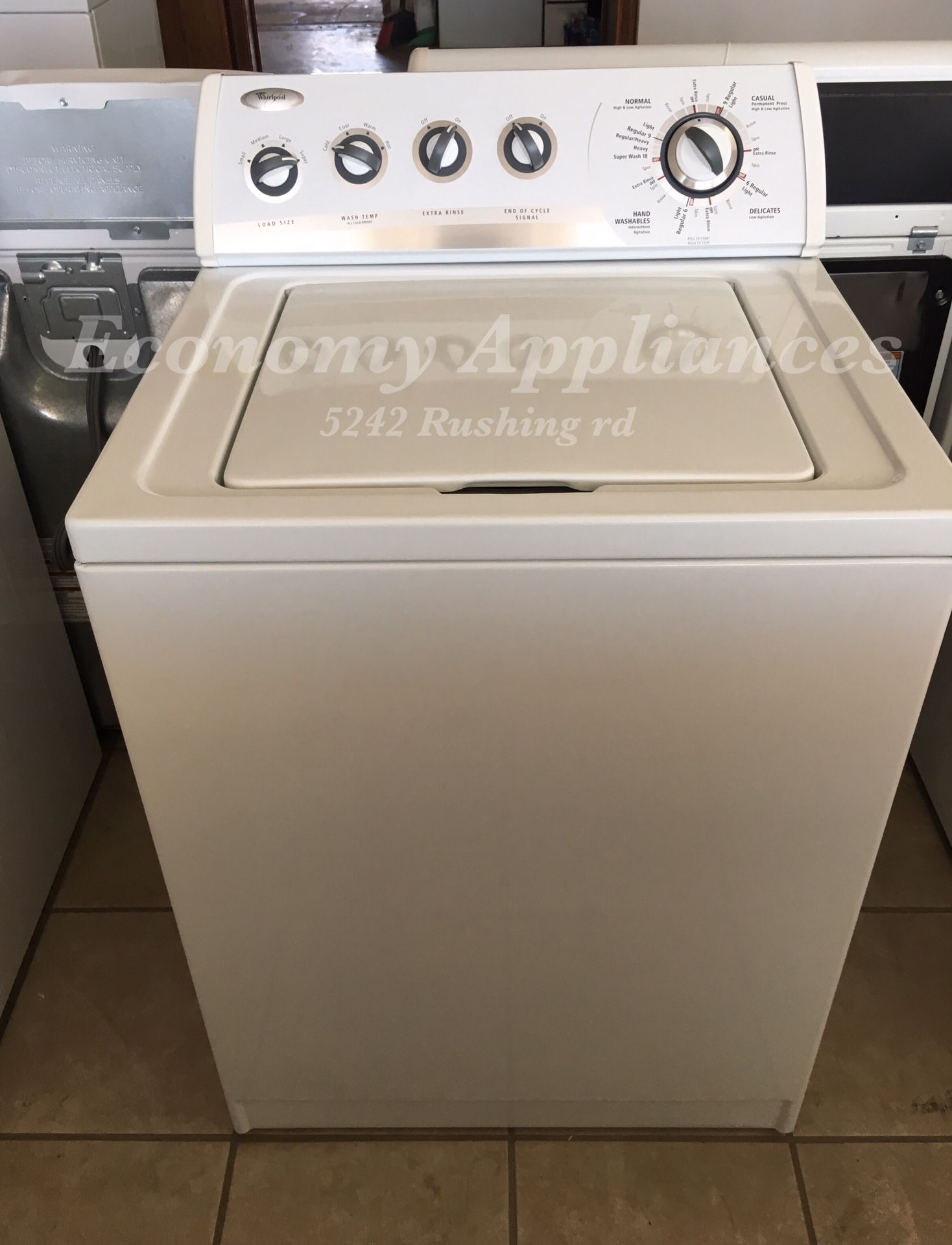 Whirlpool washer