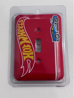 Hot Wheels wall  light plate