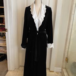 Robe Stretch Black Velvet 