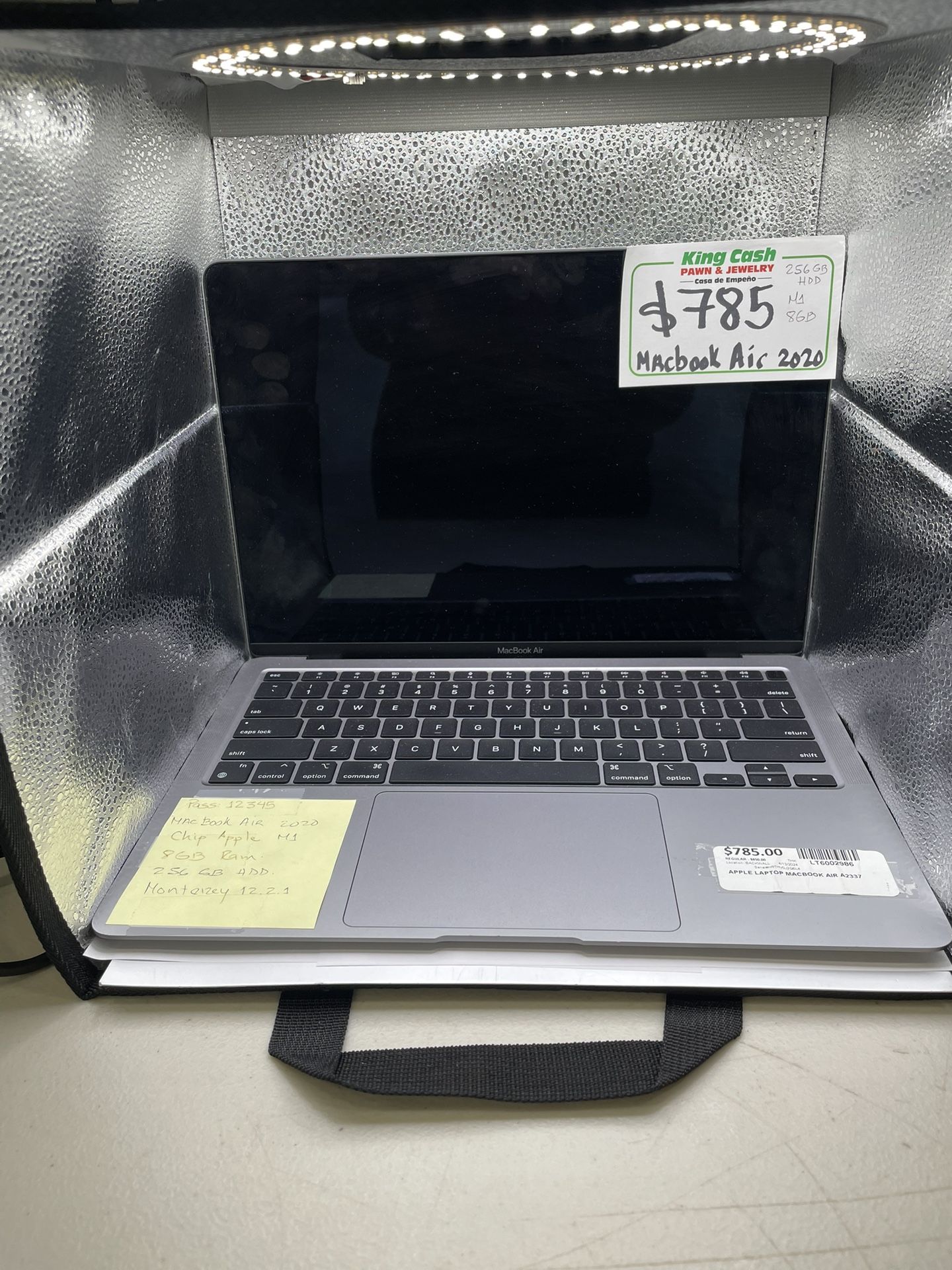 APPLE MACBOOK AIR 2020 M1
