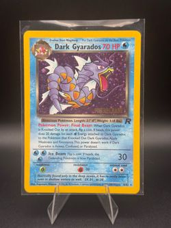 Dark Gyarados Holo Prerelease 8/82 NM- Pokemon