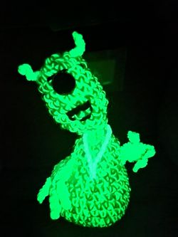 Glow in the dark monster