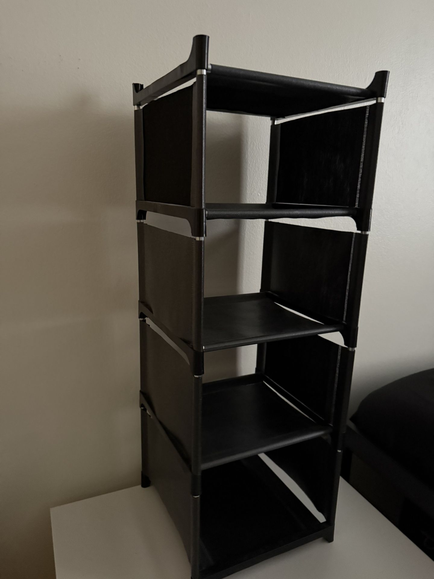 4-Tier Shoe Rack – Lightweight & Space-Saving – $10 – Brookline Pickup