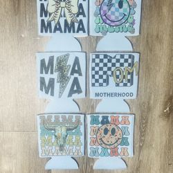 Baby Blue MAMA koozies  