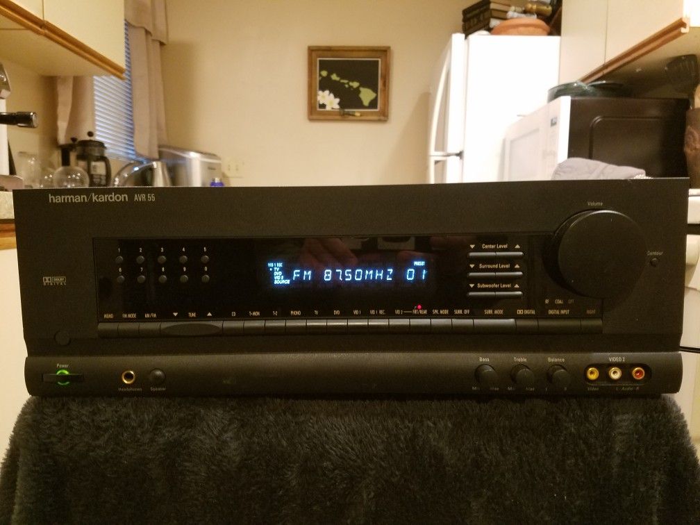 Harman Kardon AVR 55 w/Remote and Original Manual