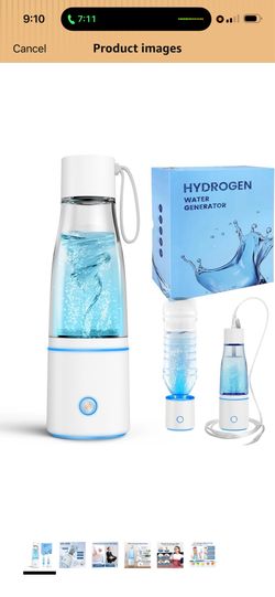 5000PPB Hydrogen Water Bottle