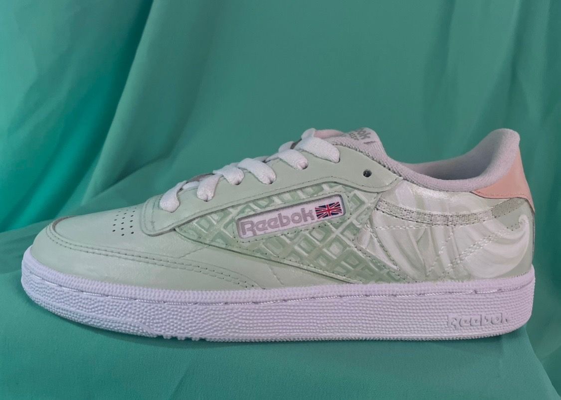 Hand Painted Custom Reebok Club C 85 Sneakers -