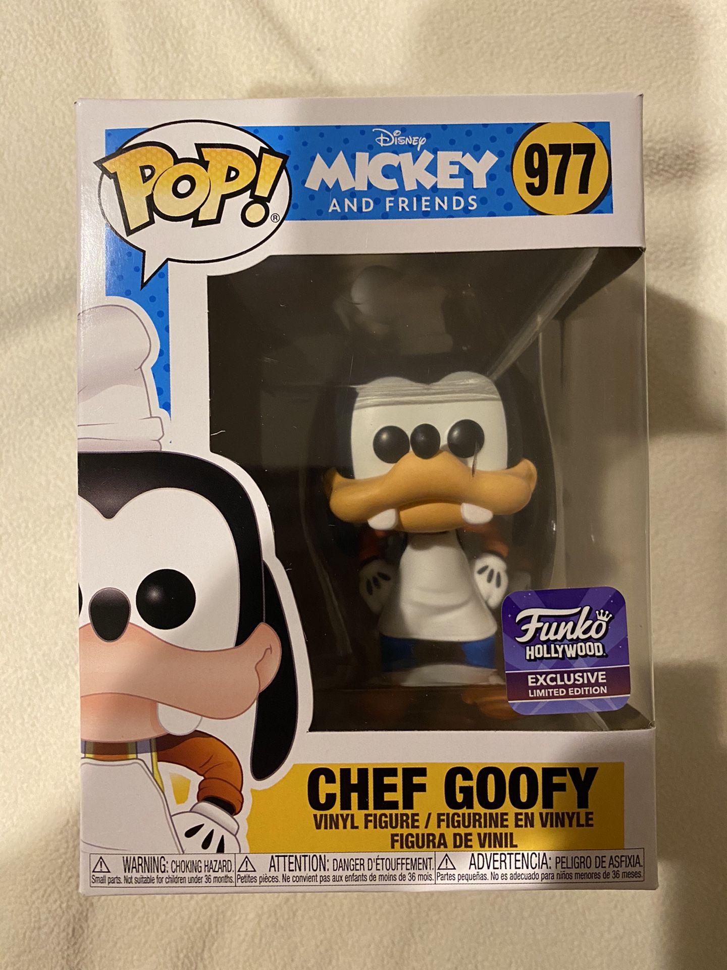 Funko POP Disney! Chef Goofy Funko Hollywood Exclusive