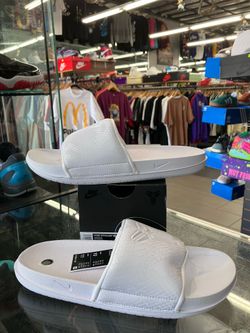 Nike Kobe Offcourt Slide Triple White