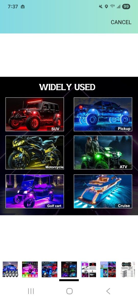Led Rgb Podlights 