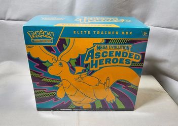 Pokémon TCG Mega Evolution Ascended Heroes Elite Trainer Box