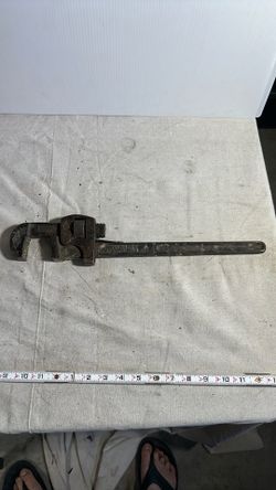 Vintage plumbers monkey wrench