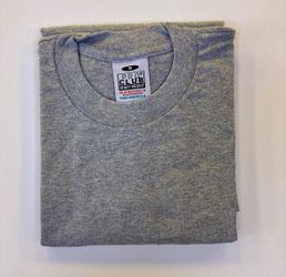 Medium Grey Heavyweight Pro Club T-shirt