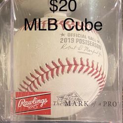 MLB Sealed Cube Baseballs