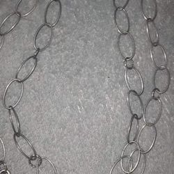 Unique 925 Marked  Silver Chain Necklace 26in Long!!!