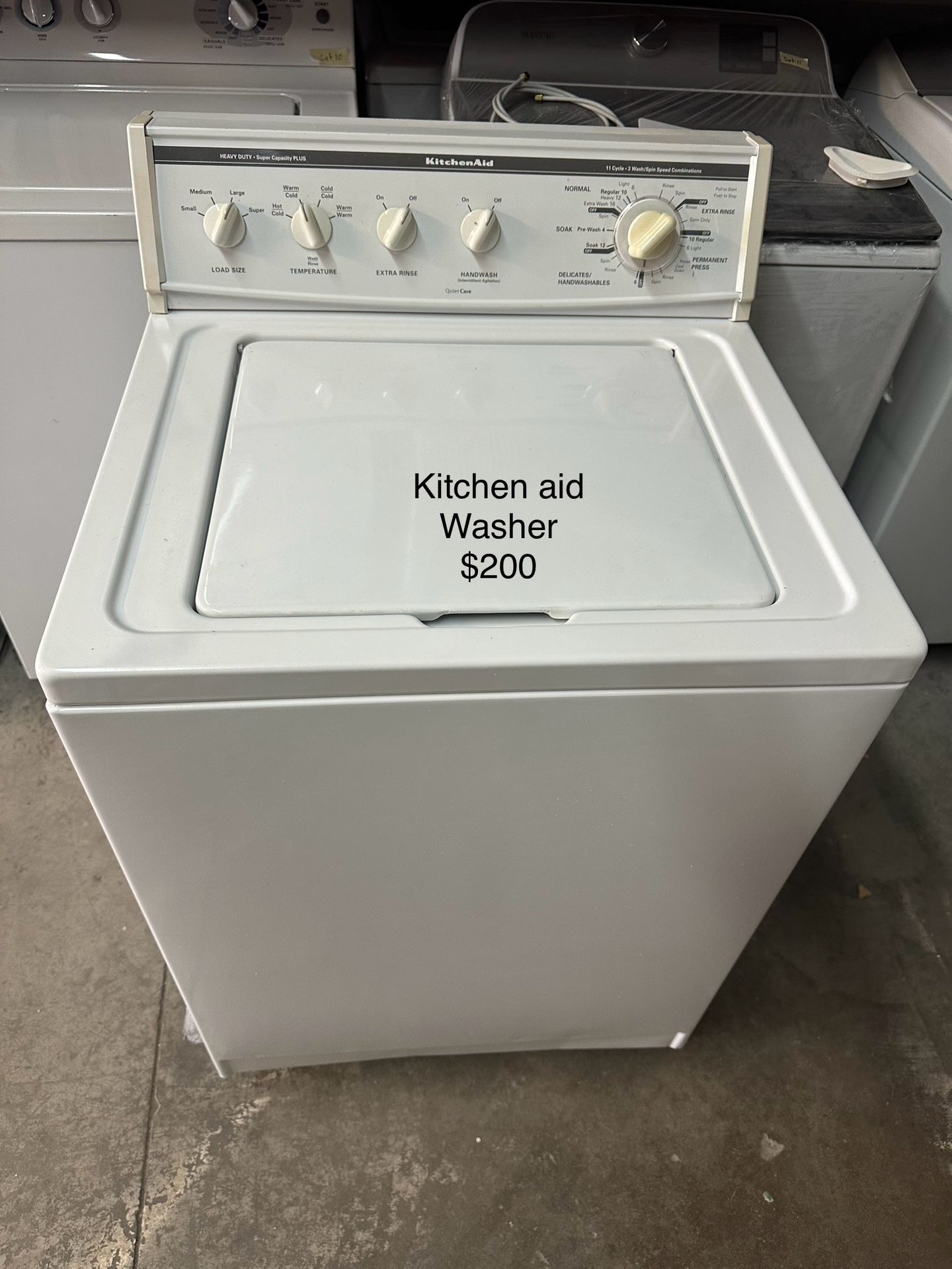 Kitchen Aid Washer 