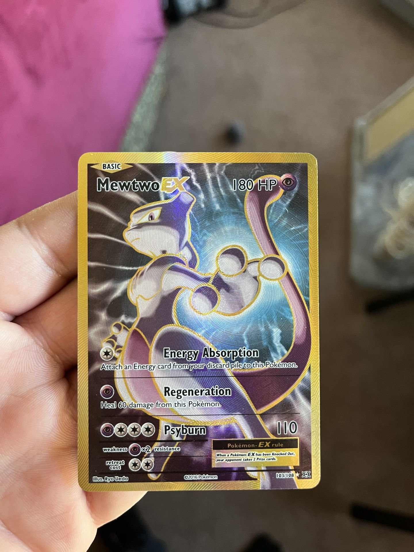 Mewtwo Full art EX 