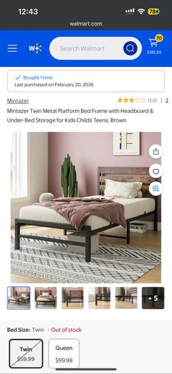 Twin Bed frame