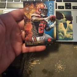 Duke Johnson 150/299 Football Card 