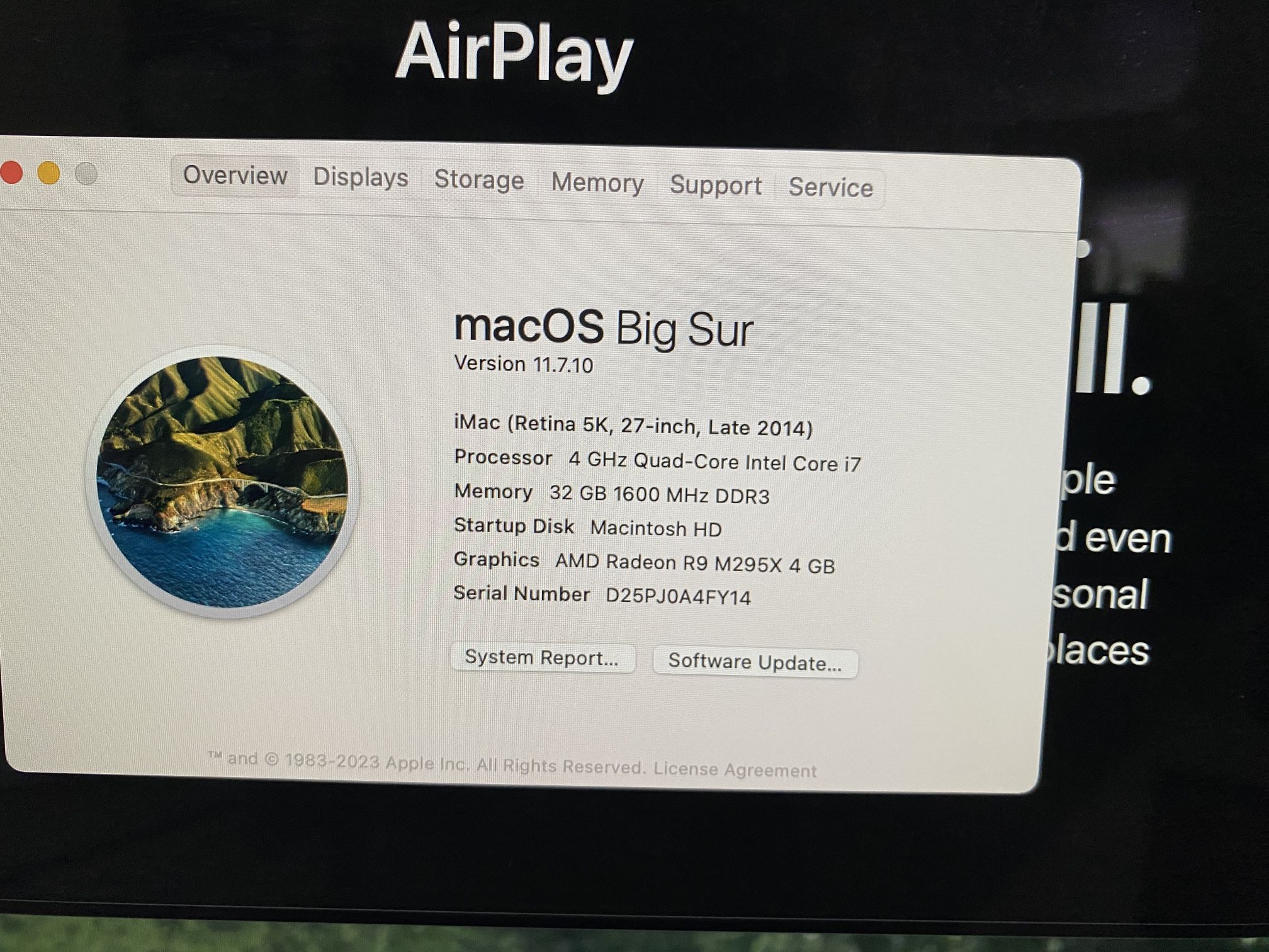iMac retina 5k 27\
