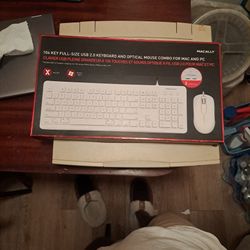 Mac and PC Keyboard And Mouse