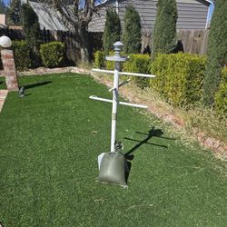 Poolside Towel Rack Used 