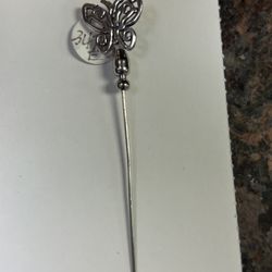 James Avery RETIRED lace Butterfly Pin 