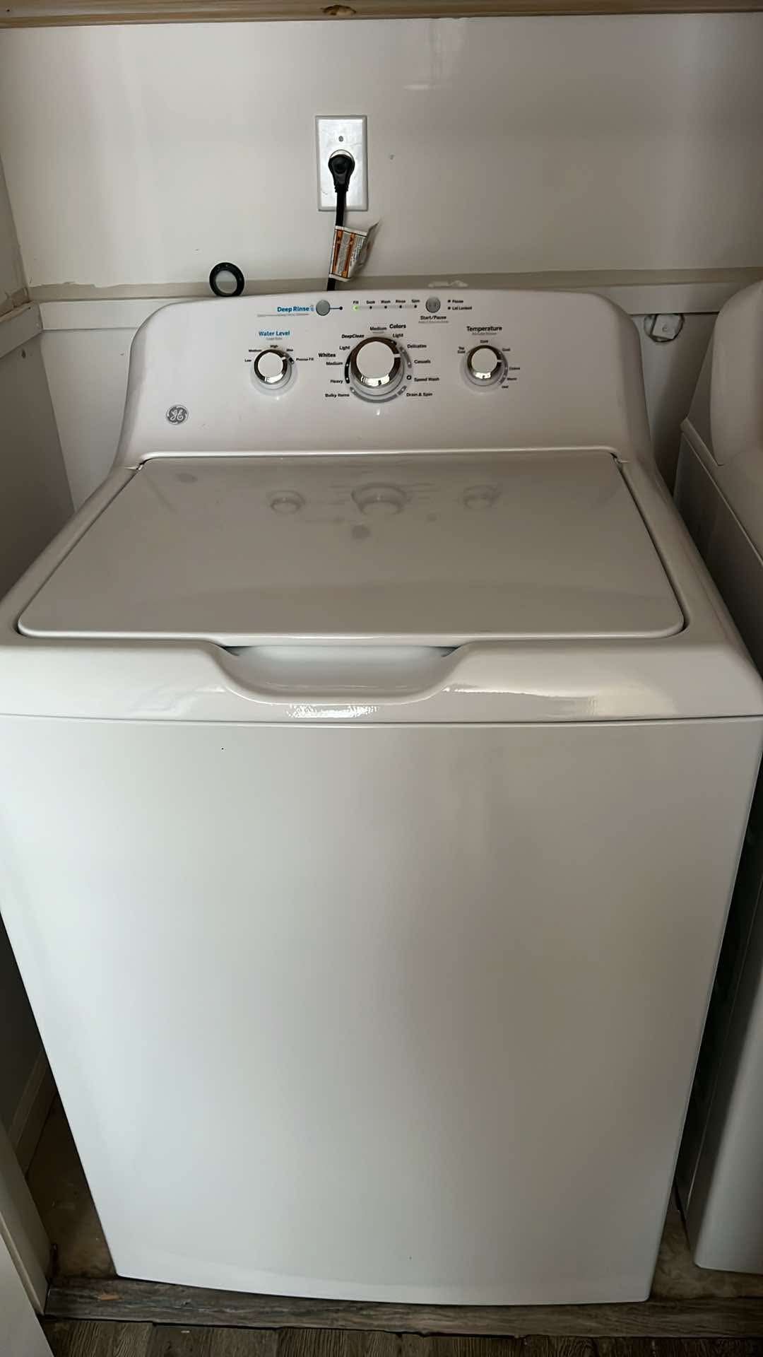 GE Washing Machine And Dryer