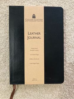 New Black Leather Journal