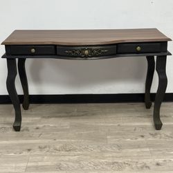 Restored And Hand Painted Vintage Table 