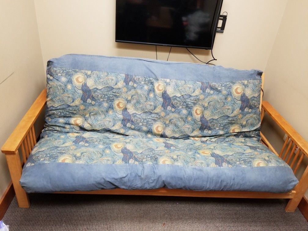 Starry Night Futon Furniture Sofabed Mattress Convertible Coach