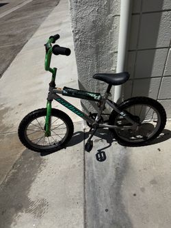 Green Rallye Power Kids Bicycle