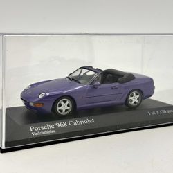 Minichamps 1:43 Scale Diecast Model Car - Porsche 968 Cabriolet • 1 of 3120 pieces 