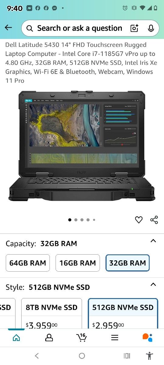 π₯ Dell Latitude 5430 Rugged β 32GB RAM | 256GB SSD β Like New π₯
πͺ Built tough. Runs fast. Ready for anything.