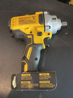 DEWALT 20-Volt MAX XR Lithium-Ion Brushless Cordless 1/2 in. Impact Wrench with Detent Pin Anvil (Tool-Only)