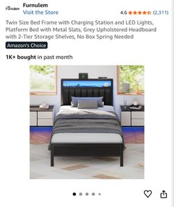 Twin bed frame