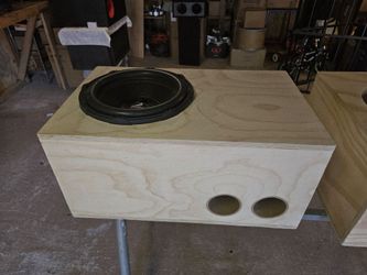 Audiopipe bd2 15 in custom ported enclosure