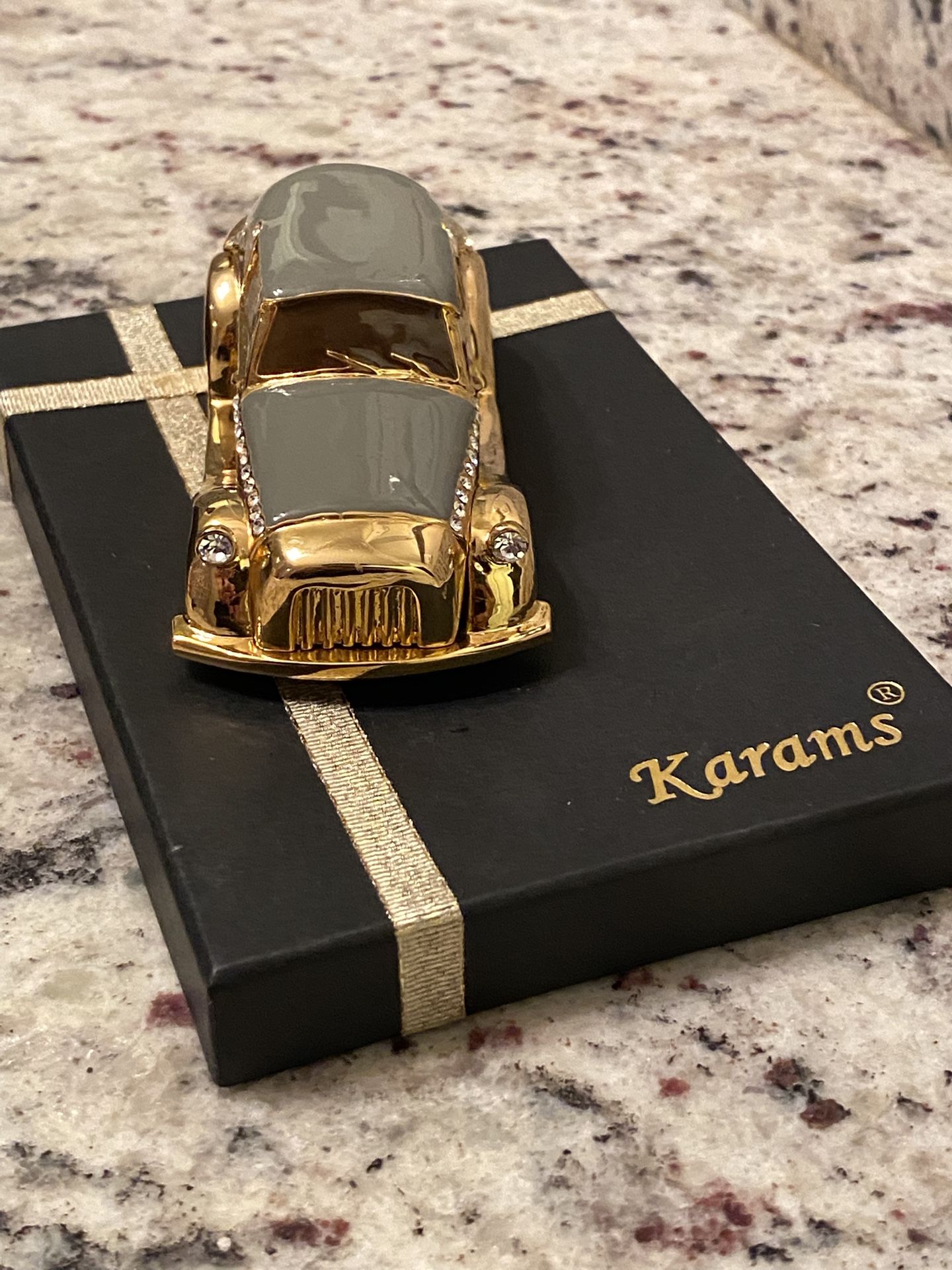 Gold Toy Car