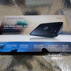 Ooma Telo: Free Home Phone Service, New,  Open Box